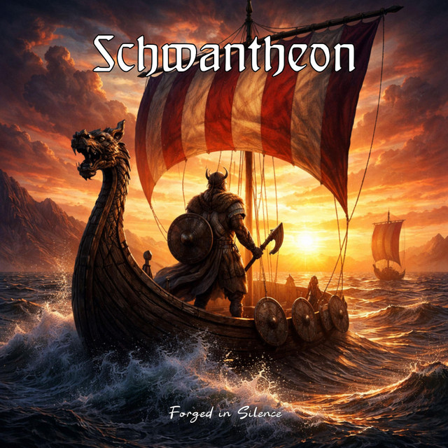 Forged in Silence album cover by Schwantheon.